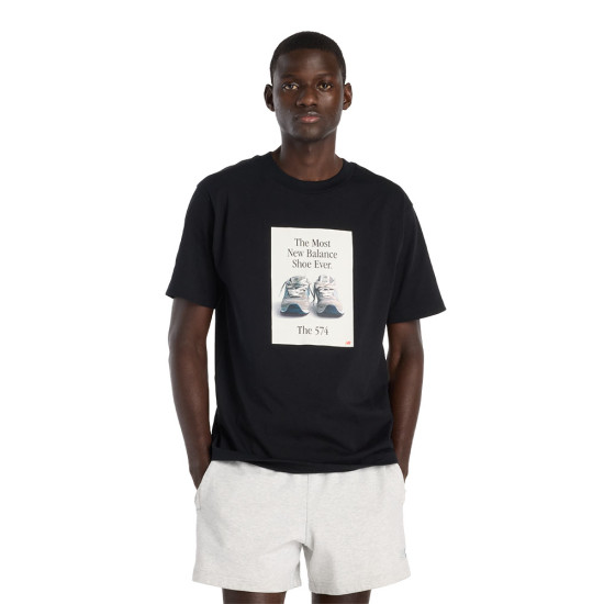 New Balance Ανδρική κοντομάνικη μπλούζα 574 AD T-Shirt